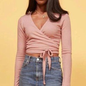 Reformation Petalo Top